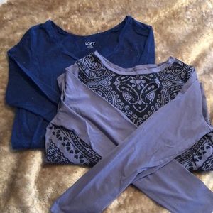 Loft • Long sleeved shirts
